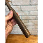 Vintage Bridgeport Hardware No.121 Crate Hammer Hatchet Tool Wood Handle