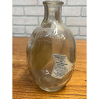 Vintage Empty J.W. Dant Distillery Genuine Sour Mash Kentucky Bourbon Whiskey Bottle With Curved Handhold Kentucky