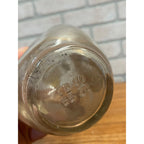 Vintage Empty J.W. Dant Distillery Genuine Sour Mash Kentucky Bourbon Whiskey Bottle With Curved Handhold Kentucky