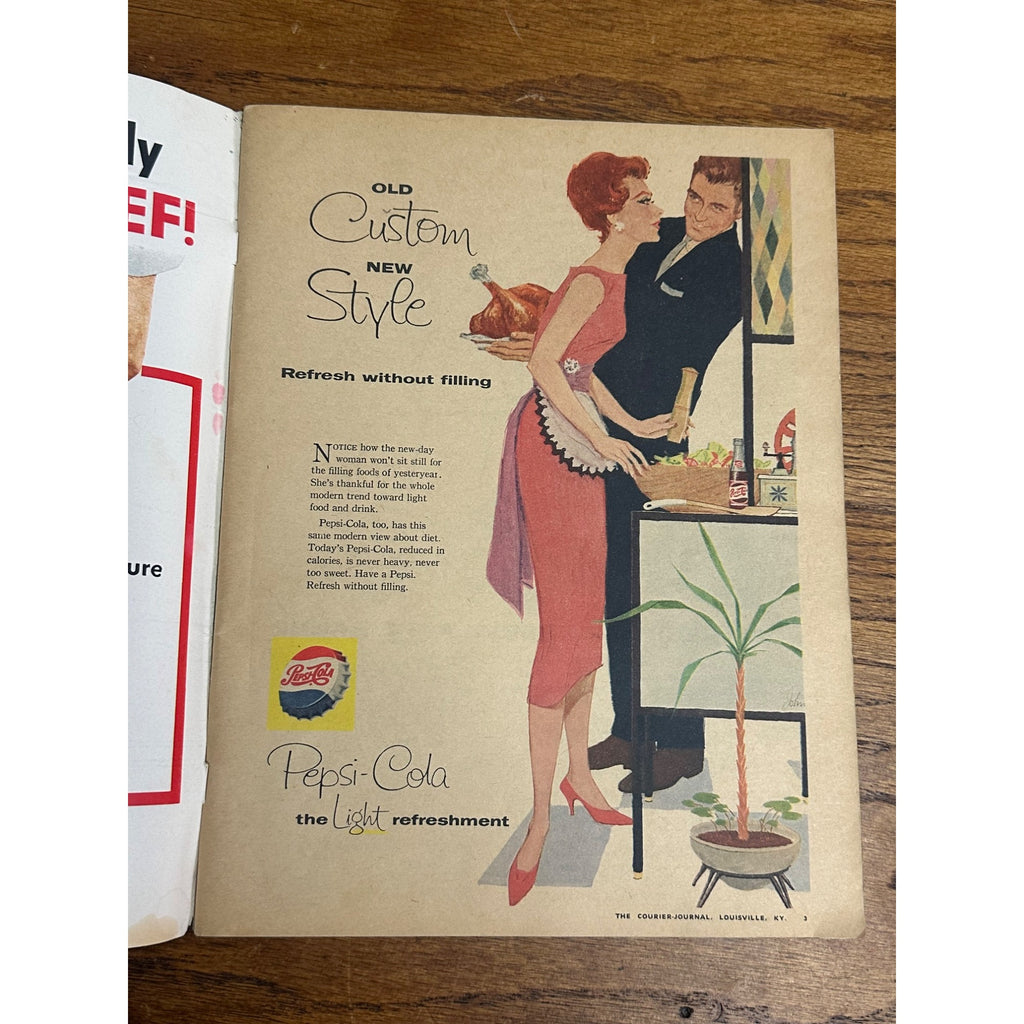 1959 Cissy Gregg's Cookbook Louisville Courier Journal Supplement Section