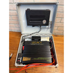 Legacy Series II LA420 2 Channel 600 Watt Old School Mosfet Amplifier System W. Case