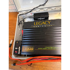 Legacy Series II LA420 2 Channel 600 Watt Old School Mosfet Amplifier System W. Case