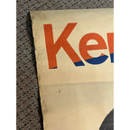 Scarce LARGE Original Robert F. Kennedy Bobby RFK POSTER 25" x 38" Campaign