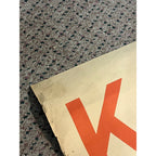 Scarce LARGE Original Robert F. Kennedy Bobby RFK POSTER 25" x 38" Campaign
