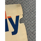 Scarce LARGE Original Robert F. Kennedy Bobby RFK POSTER 25" x 38" Campaign
