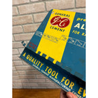 General Cement Precision Alignment Tools Radio TV Tool Rack Sign Advertising