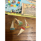 Vintage Little Orphan Annie Treasure Hunt Game Complete 1933 Ovaltine Premium