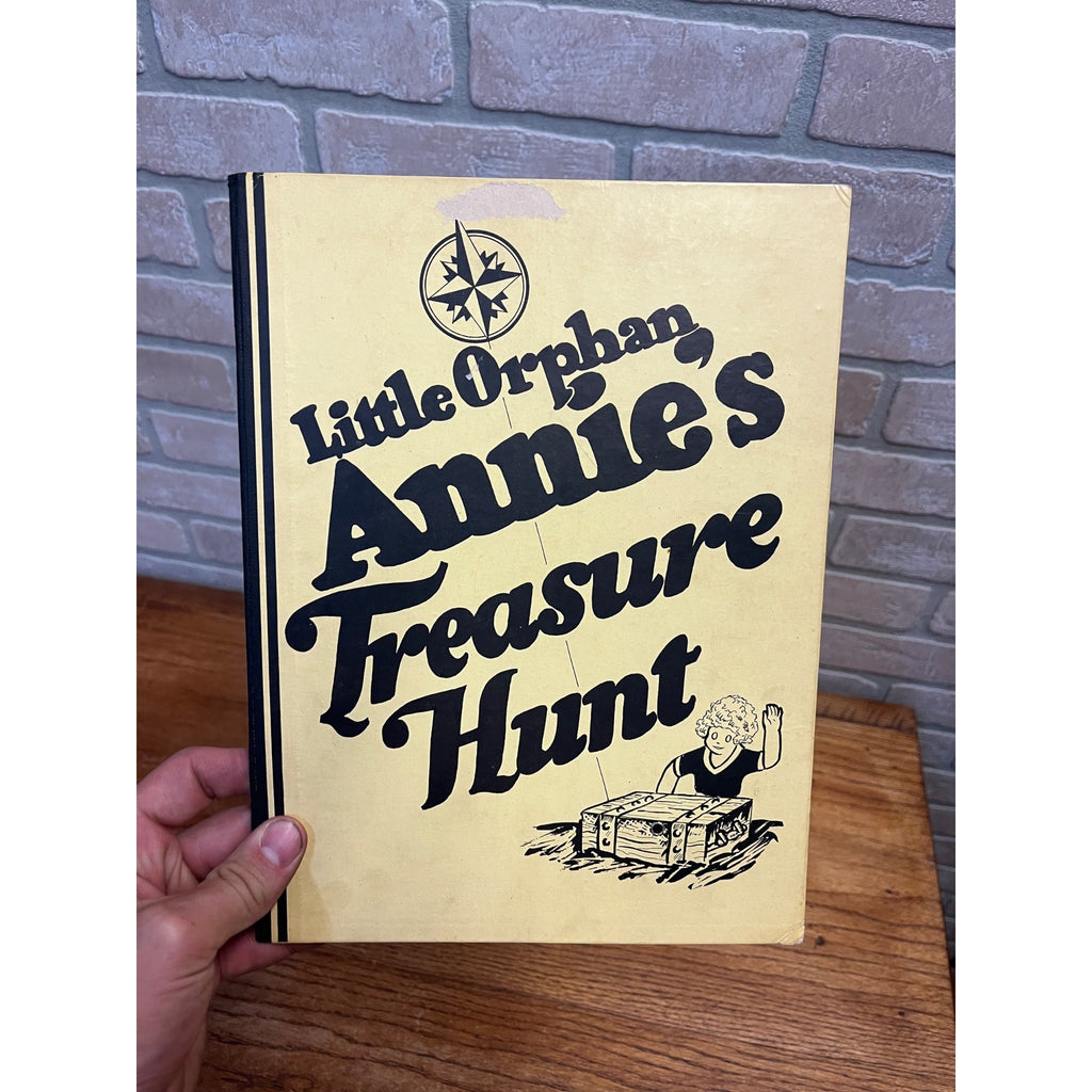 Vintage Little Orphan Annie Treasure Hunt Game Complete 1933 Ovaltine Premium