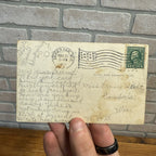 Real Photo Postcard Multiple Views of Wayland College in Beaver Dam, Wisconsin