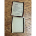 Vintage Game of Authors Russell MFG. Co. Leicester Massachusetts Empty Box Collectible Circa 1920
