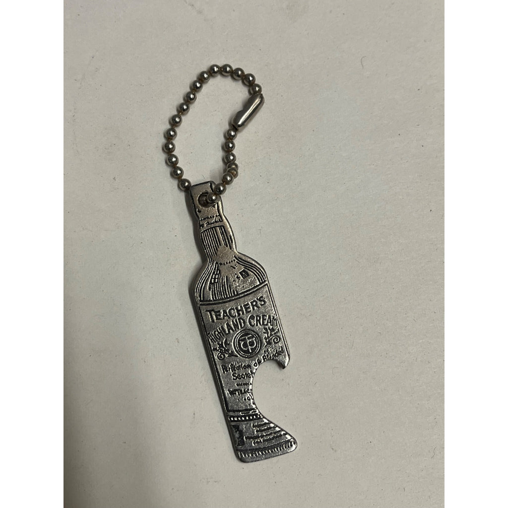 Vintage Teacher’s Highland Cream Scotch Whiskey Bottle Opener Keychain