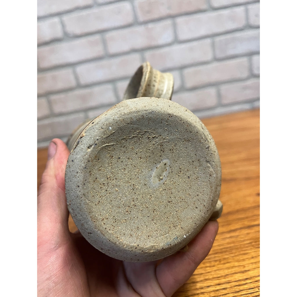 Vintage Ugly Face Art Pottery Mug Coffee Cup Mug Tea Retro Pottery 1980s