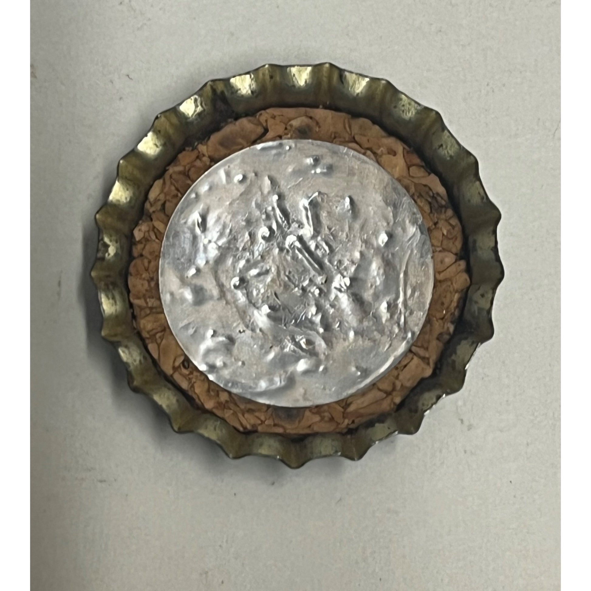 Vintage Storck Beer Slinger Wisconsin Cork Lined Crown Beer Bottle Cap Blue