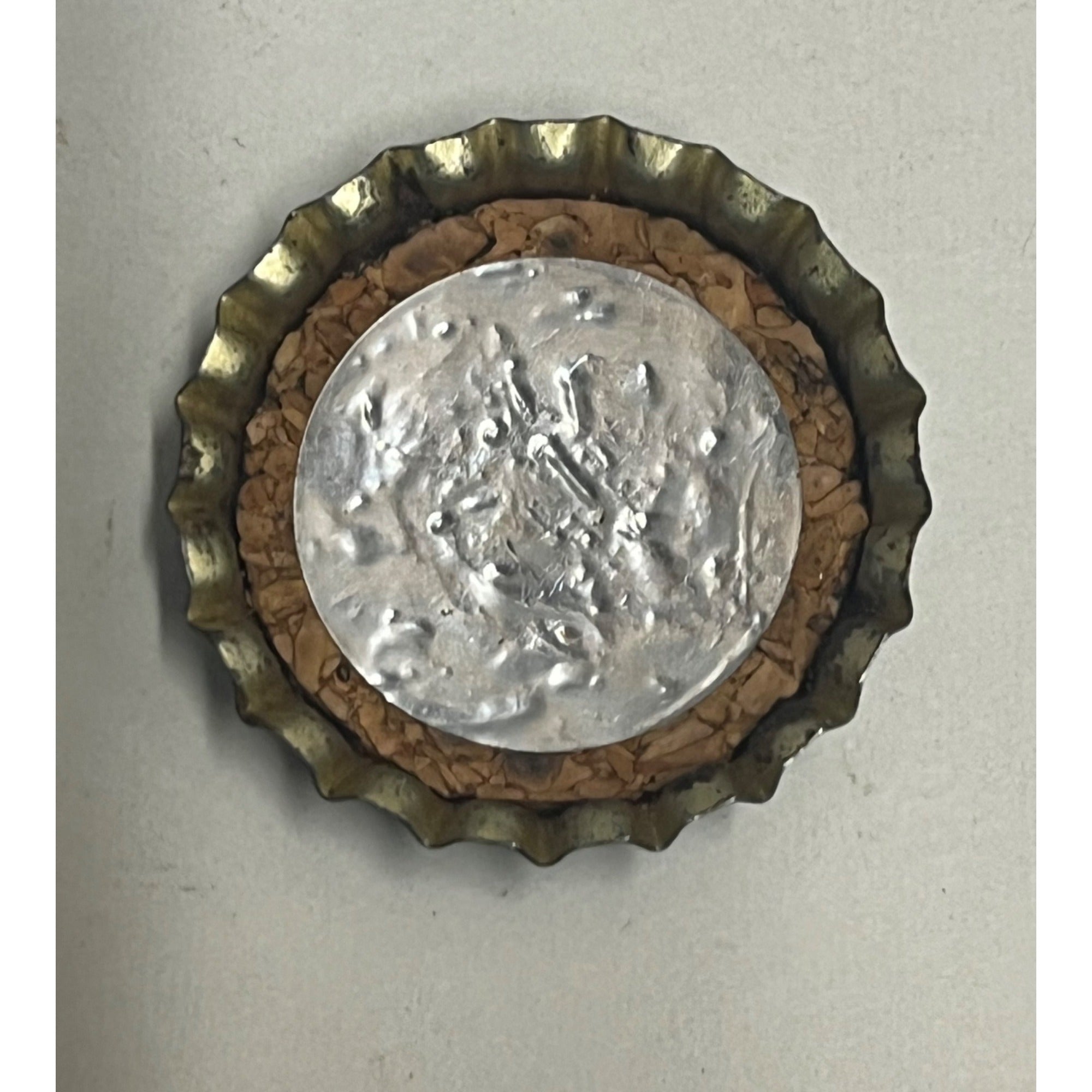 Vintage Storck Beer Slinger Wisconsin Cork Lined Crown Beer Bottle Cap Blue