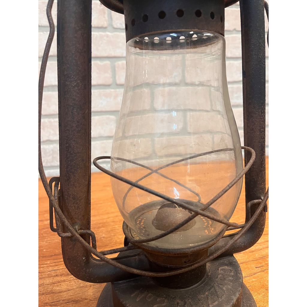 Vintage Dietz No. 2 Blizzard Lantern Clear Glass Globe New York, USA