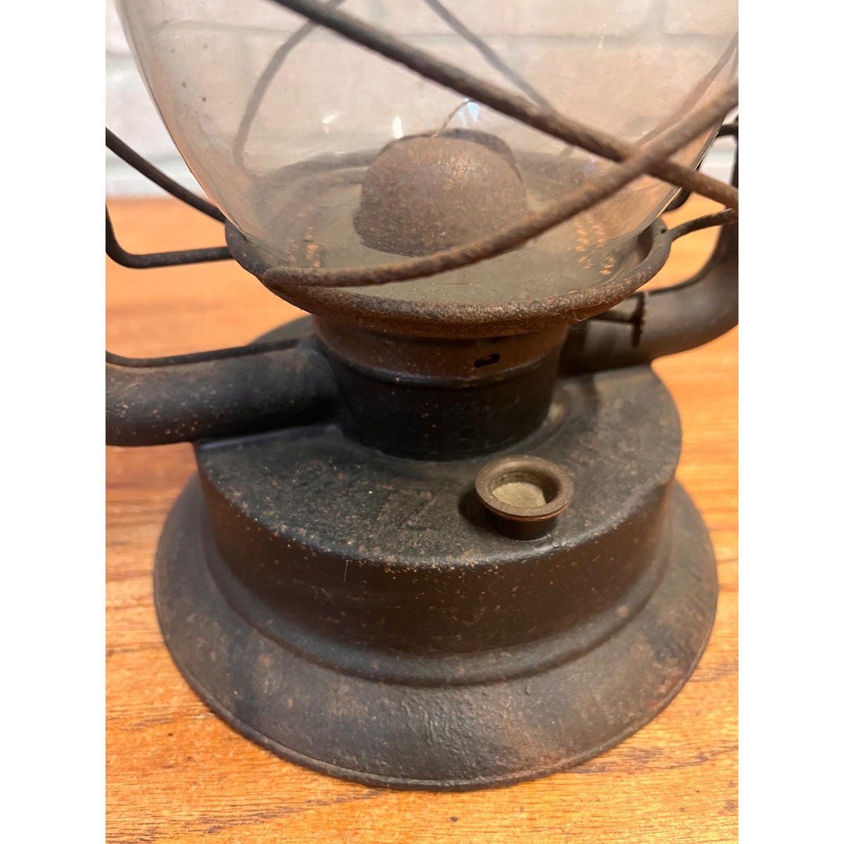 Vintage Dietz No. 2 Blizzard Lantern Clear Glass Globe New York, USA
