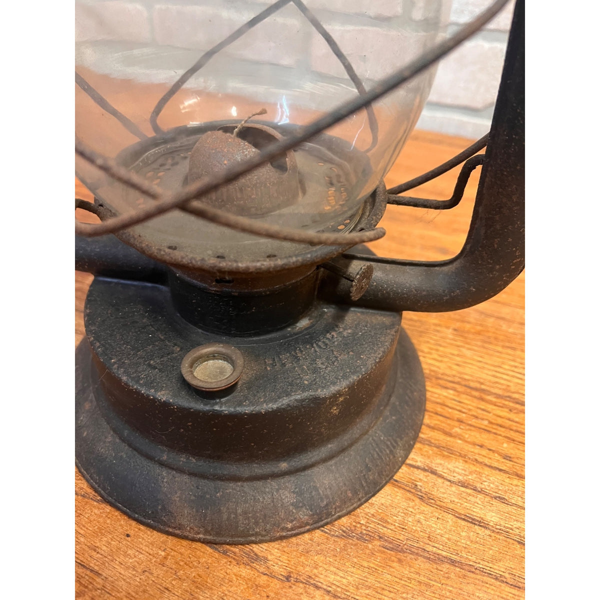 Vintage Dietz No. 2 Blizzard Lantern Clear Glass Globe New York, USA
