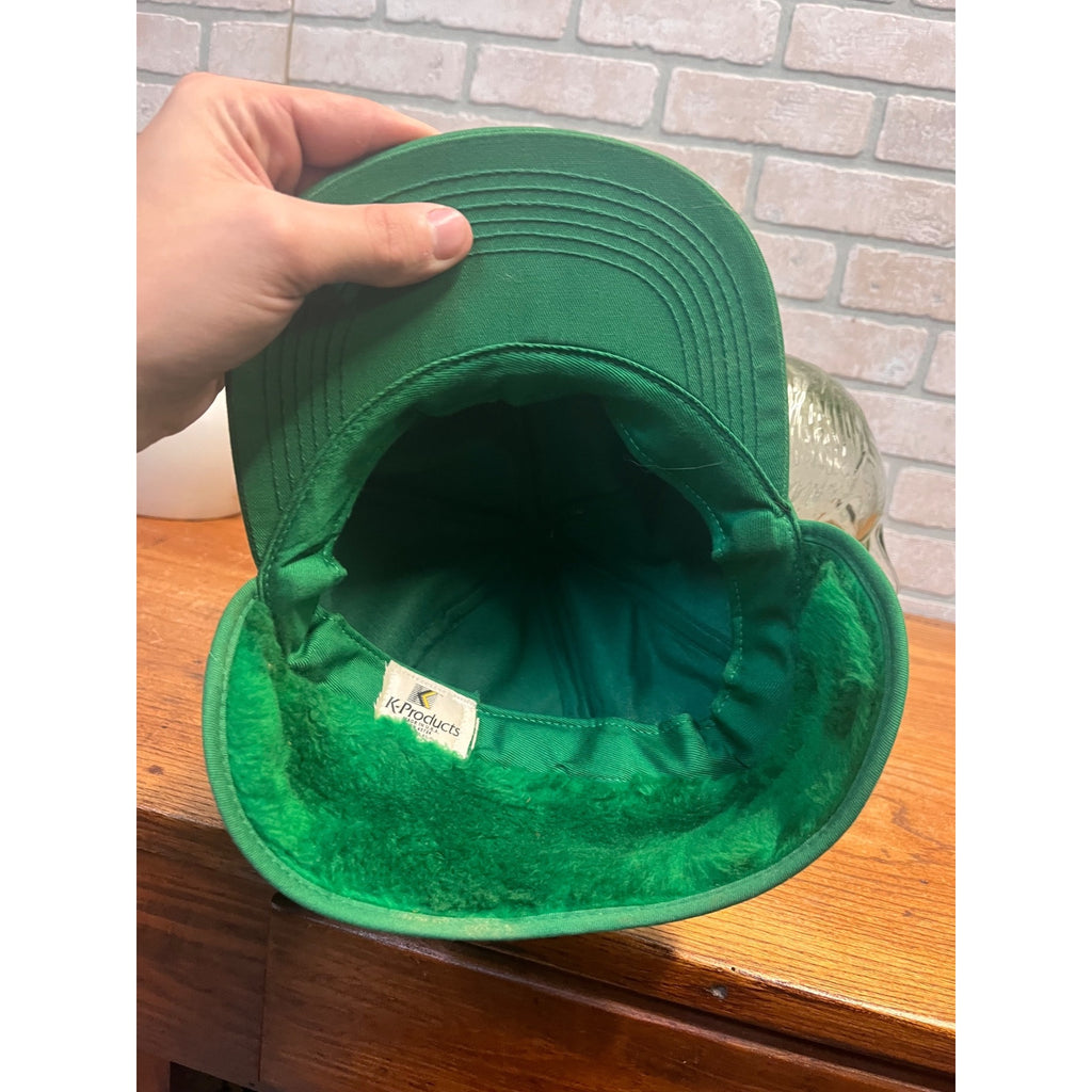 Vintage John Deere Ear Flaps Winter Trapper Farm Hat NWT NEW K-Products