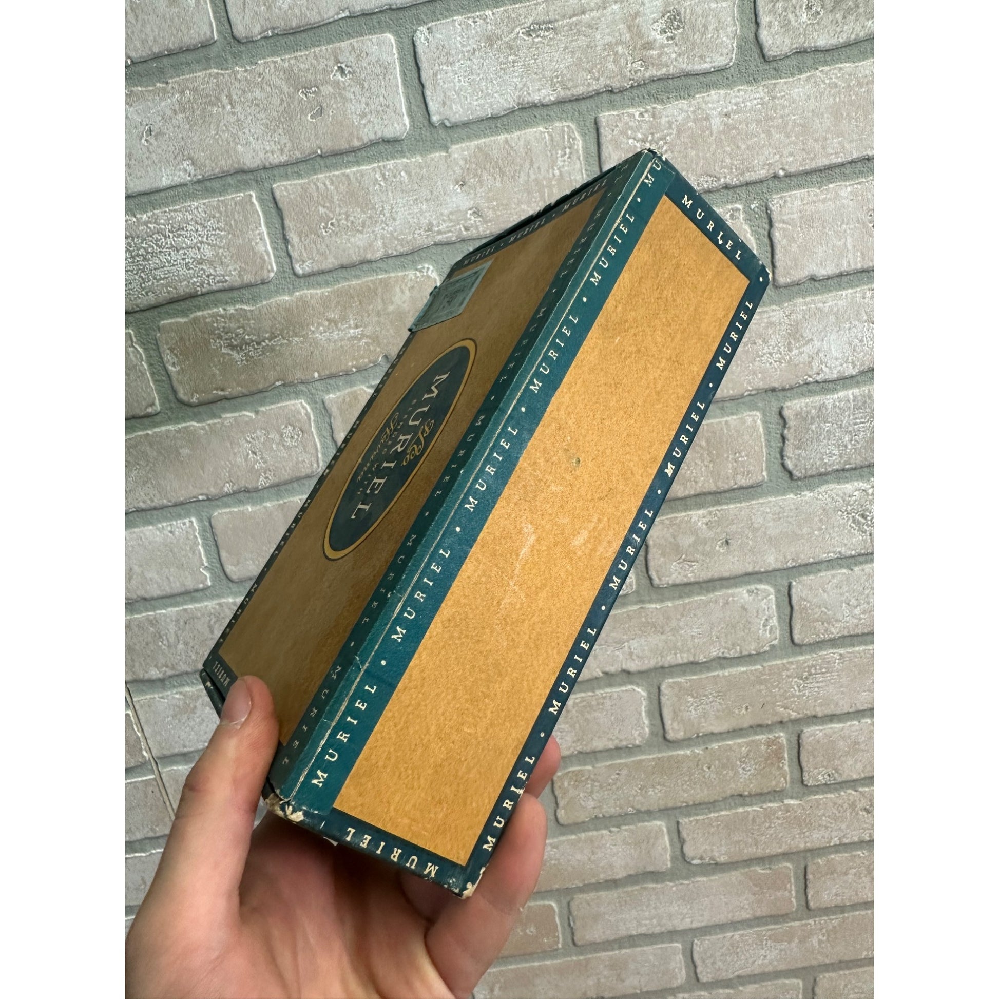 Vintage Muriel Senators Havana Cigar Box Pressed Cardboard Advertising VA