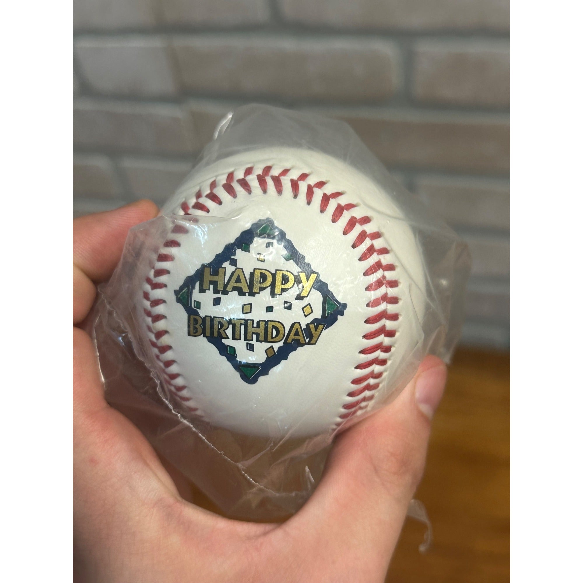 RARE Milwaukee Brewers "Happy Birthday" SGA Baseball Ball - Sealed