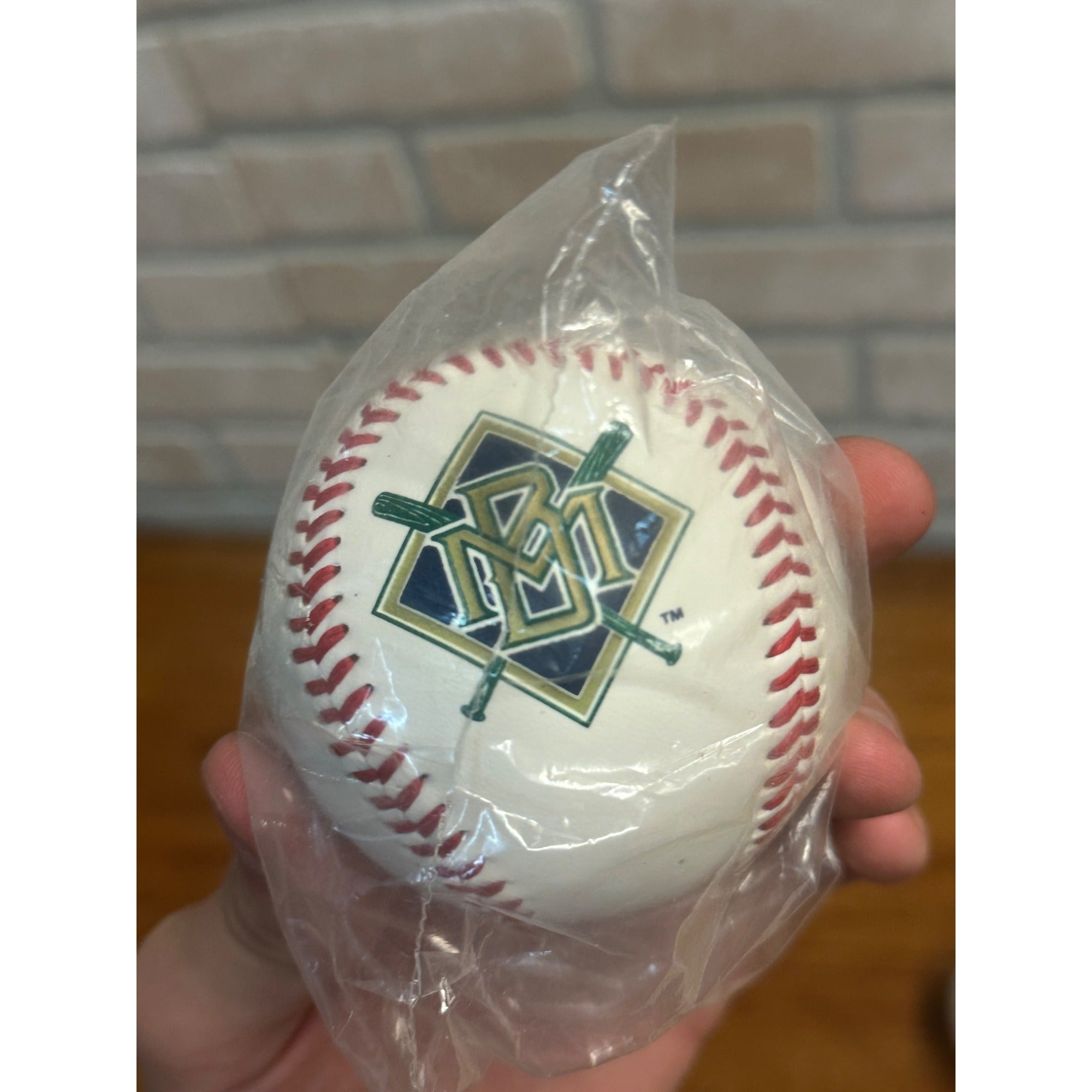 RARE Milwaukee Brewers "Happy Birthday" SGA Baseball Ball - Sealed