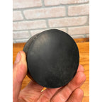 Vintage 1950s Monarch Official Ice Hockey Puck in Original Box Advertising