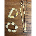 Vintage Alaska Native Carved Walrus Jewelry Lot – Bracelets & Necklace