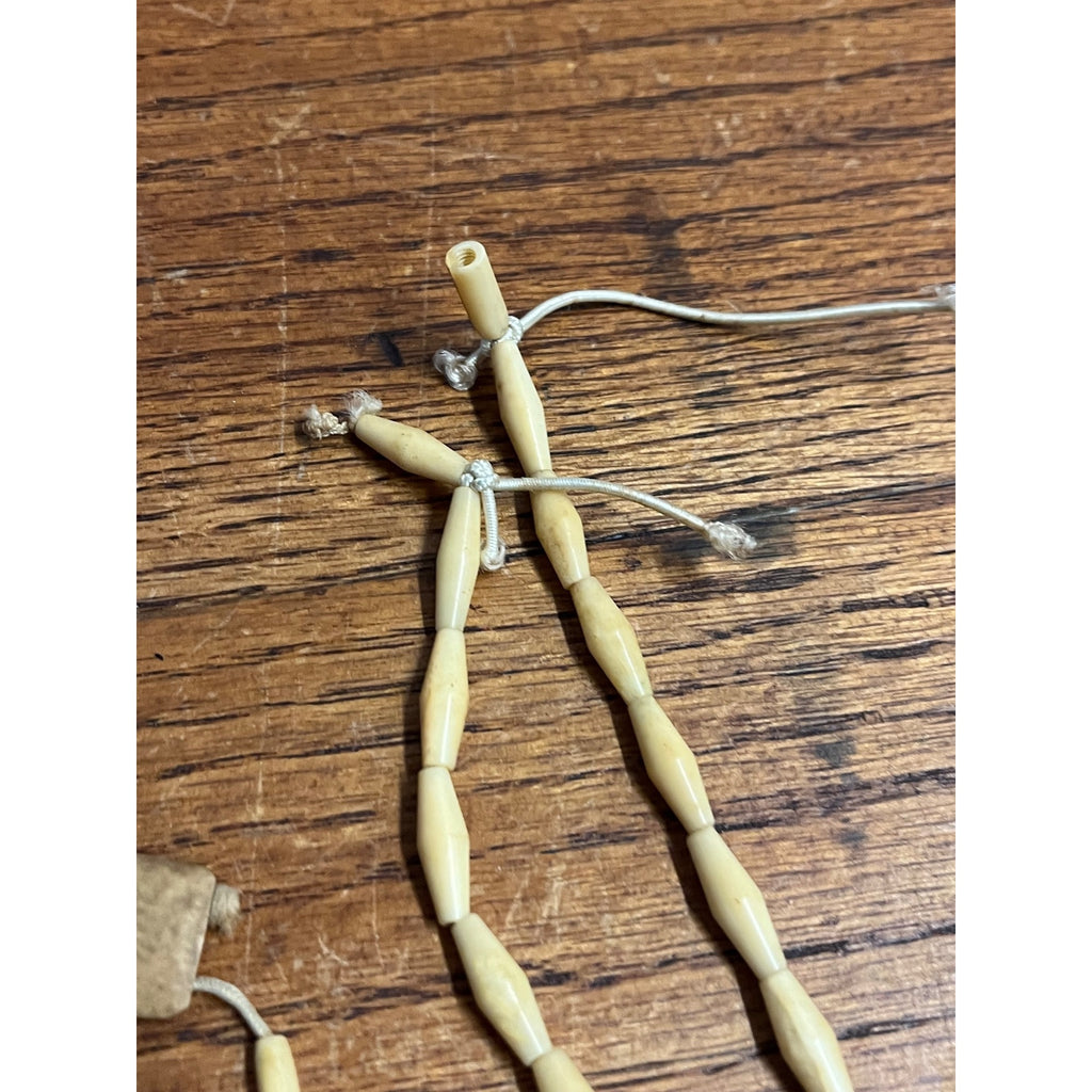 Vintage Alaska Native Carved Walrus Jewelry Lot – Bracelets & Necklace
