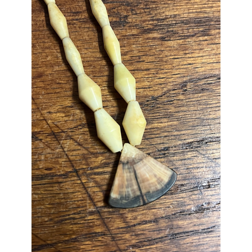 Vintage Alaska Native Carved Walrus Jewelry Lot – Bracelets & Necklace