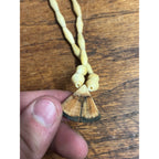 Vintage Alaska Native Carved Walrus Jewelry Lot – Bracelets & Necklace