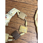 Vintage Alaska Native Carved Walrus Jewelry Lot – Bracelets & Necklace