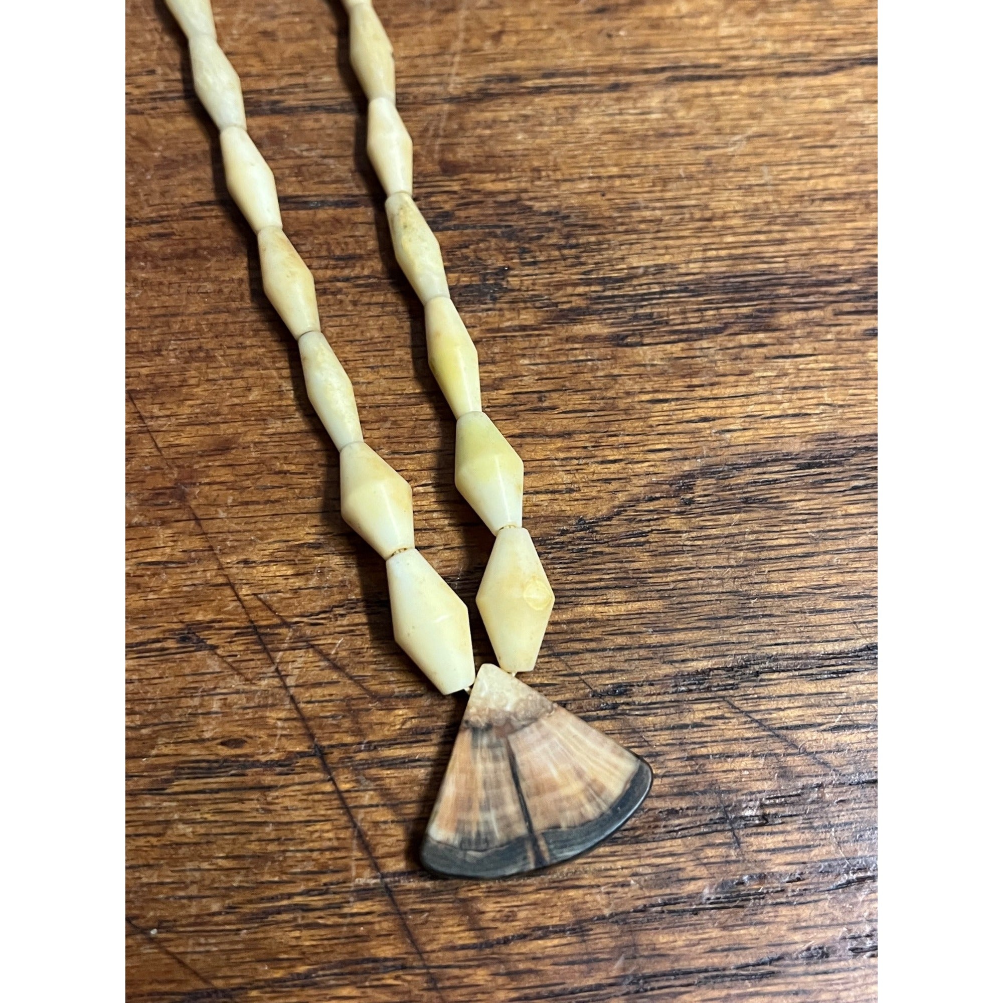 Vintage Alaska Native Carved Walrus Jewelry Lot – Bracelets & Necklace
