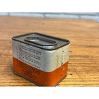 Vintage Purepac Ammonium Alum Lump Tin Pharmacy Medical Container Drug Store