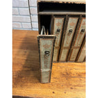 Vintage 1940s Bauer & Black Rex Plasters Drug Store 6-Dwr Cabinet Display