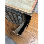 Vintage 1940s Bauer & Black Rex Plasters Drug Store 6-Dwr Cabinet Display