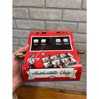 Vintage Tin Litho Toy Wolverine Arithmetic Math Quiz Game Push Key AS-IS