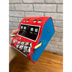 Vintage Tin Litho Toy Wolverine Arithmetic Math Quiz Game Push Key AS-IS