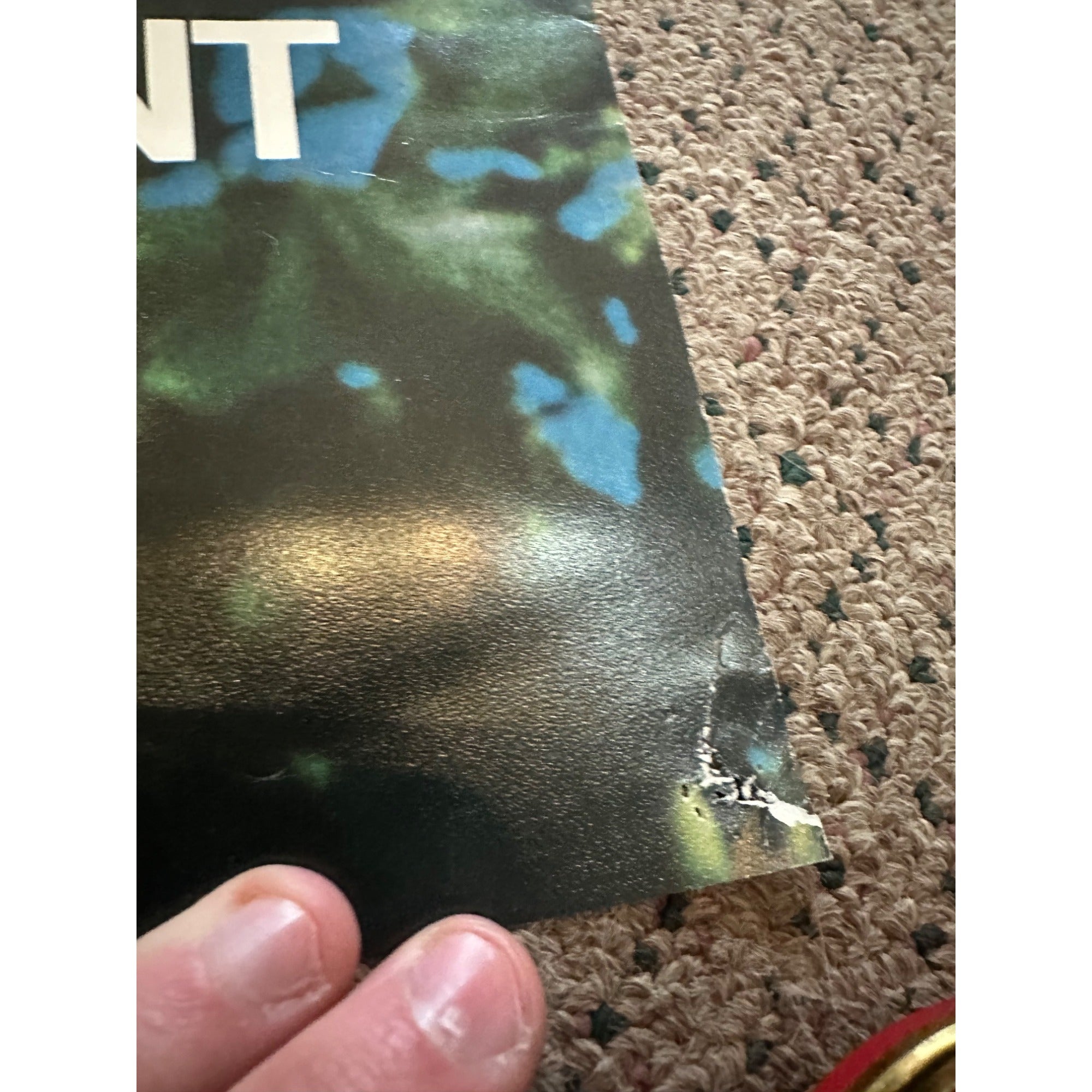 RARE Original Vintage Fly Northwest Orient Airlines Seattle Poster Airport Travel