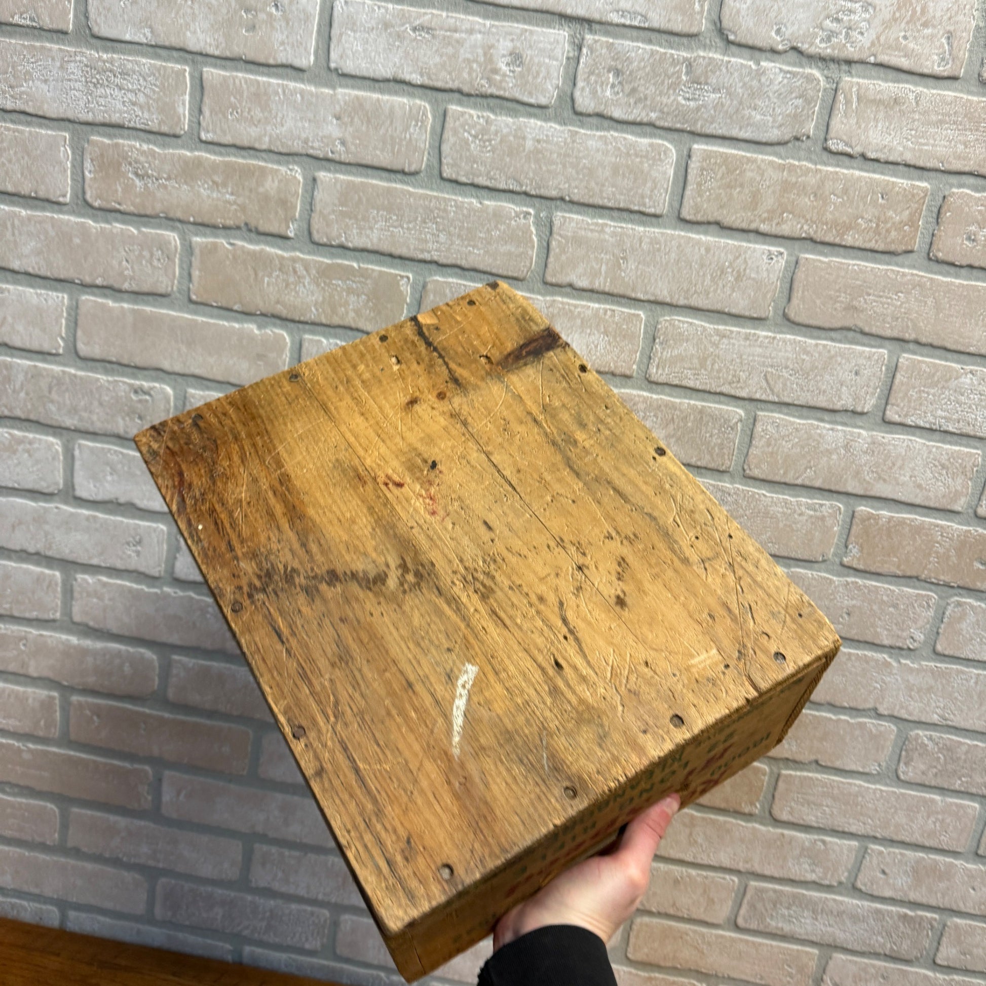 Vintage Remington Arms Wooden Ammo Box Crate .22 Long Hi-Speed DuPont Kleanbore