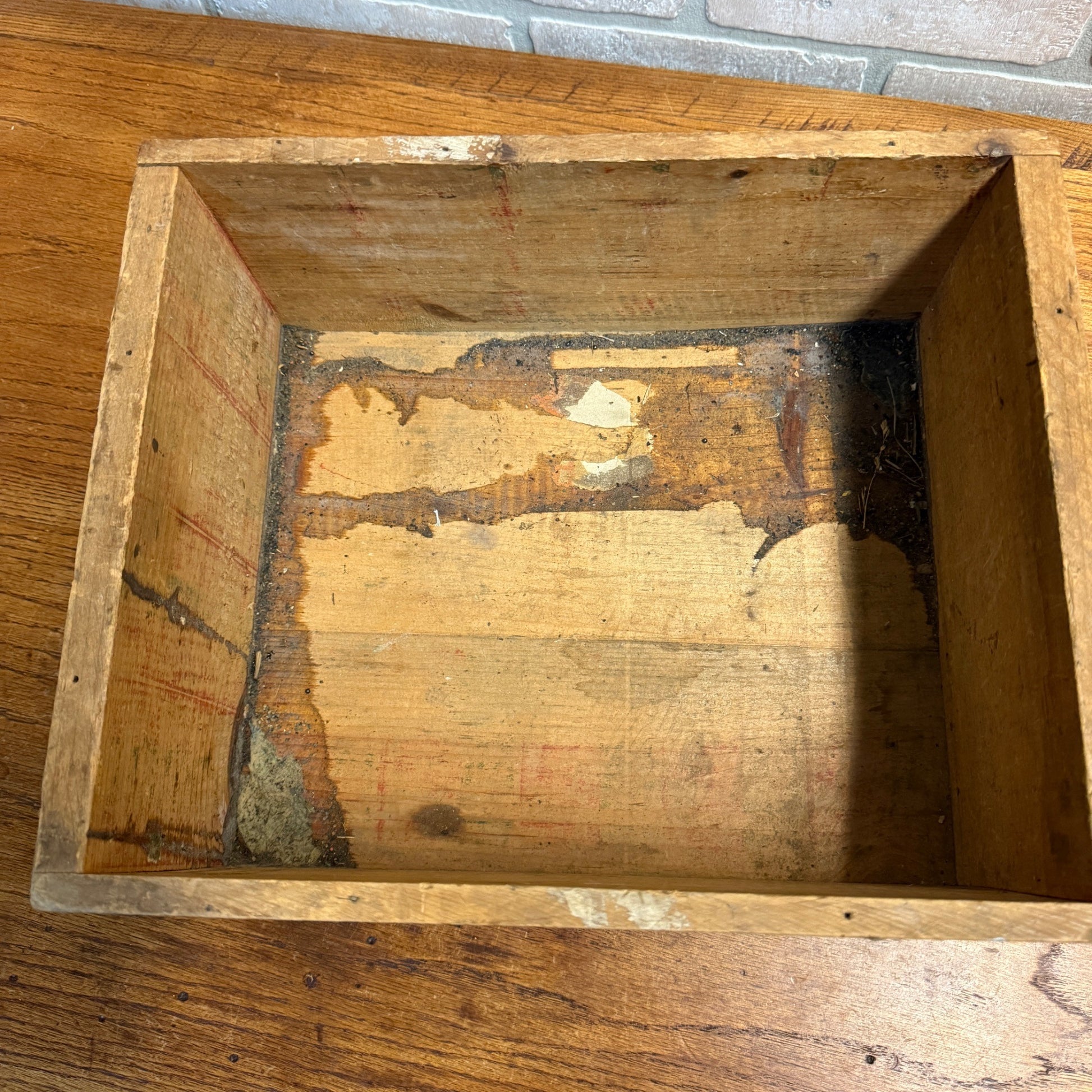 Vintage Remington Arms Wooden Ammo Box Crate .22 Long Hi-Speed DuPont Kleanbore