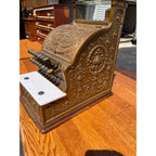 Antique 1900s Brass National Cash Register NCR $1 Candy Store Barber Shop #313