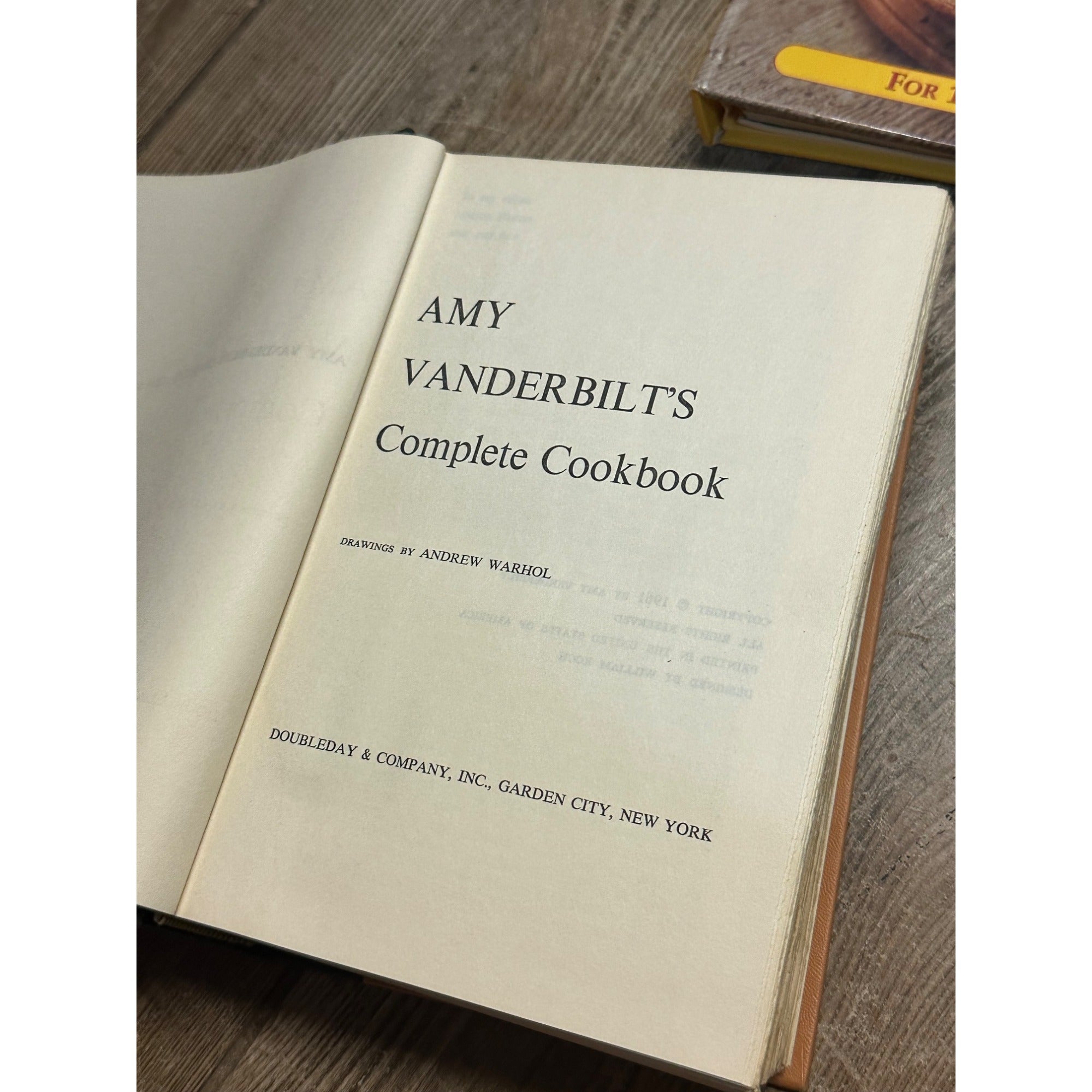 Vintage Cook Book Lot Recipes Pepperidge Farm Amy Vanderbilt ++