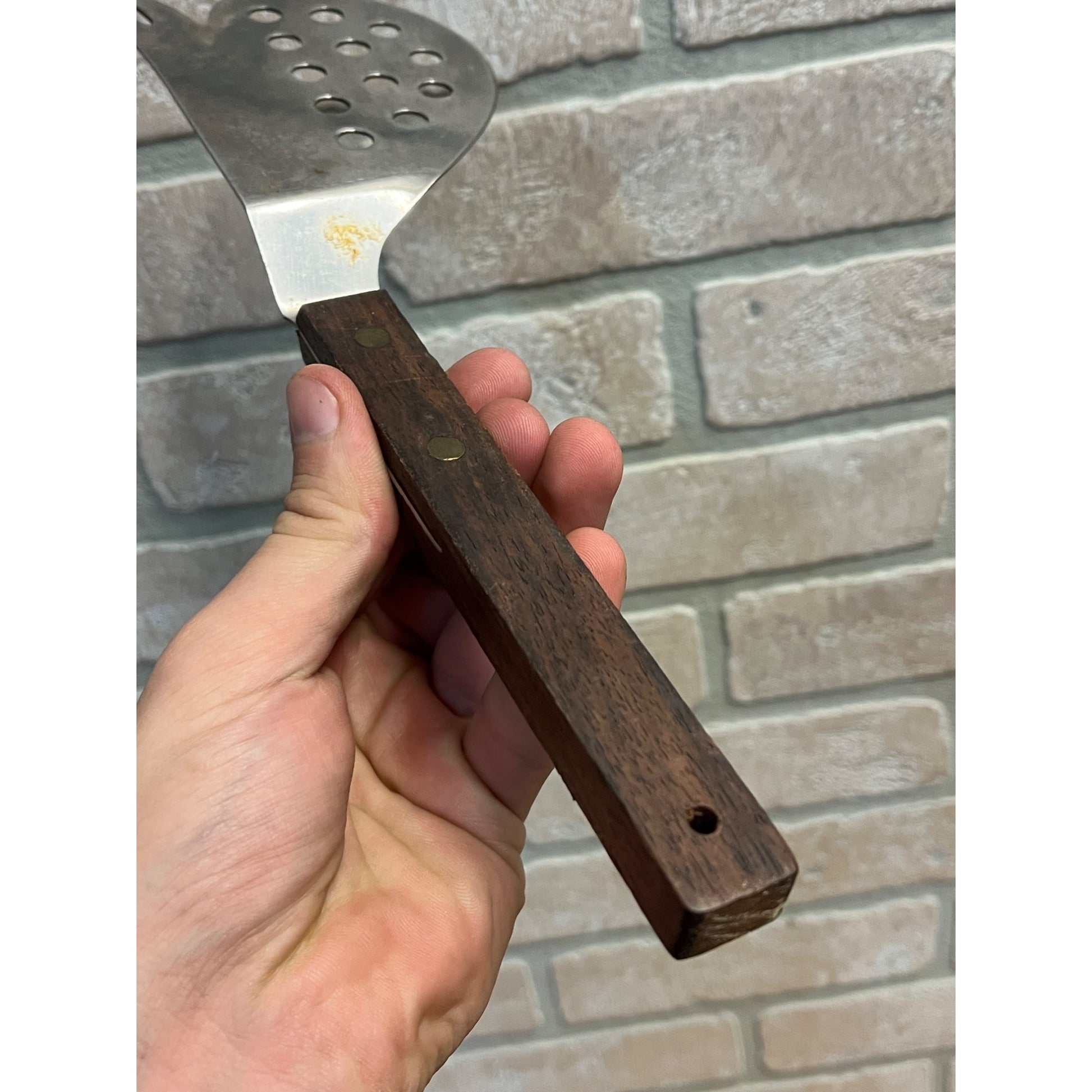 Vintage Vernco Spach-A-Strainer Advertising Spatula Knife Fork Drainer Waupun WI