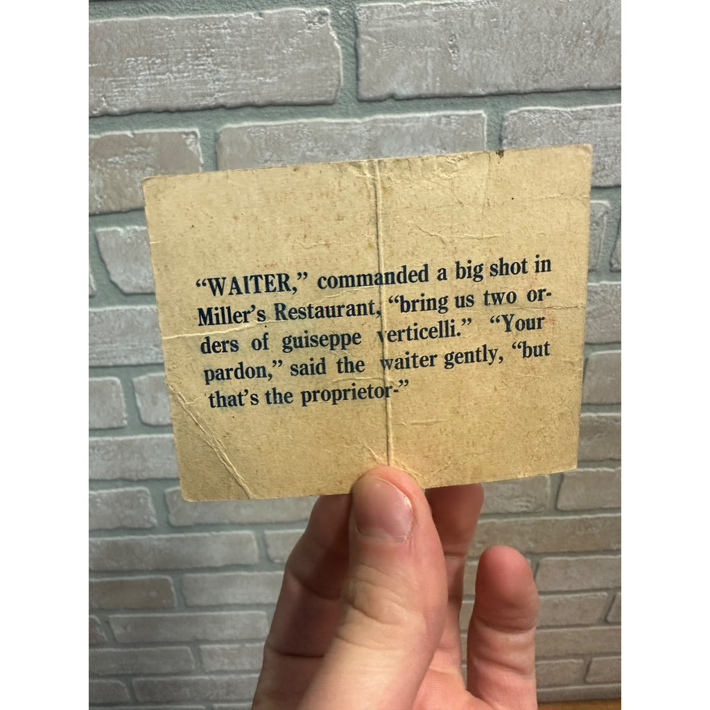 Vintage 1952 New London Wisconsin Centennial Card Miller's Restaurant Abe Lincoln