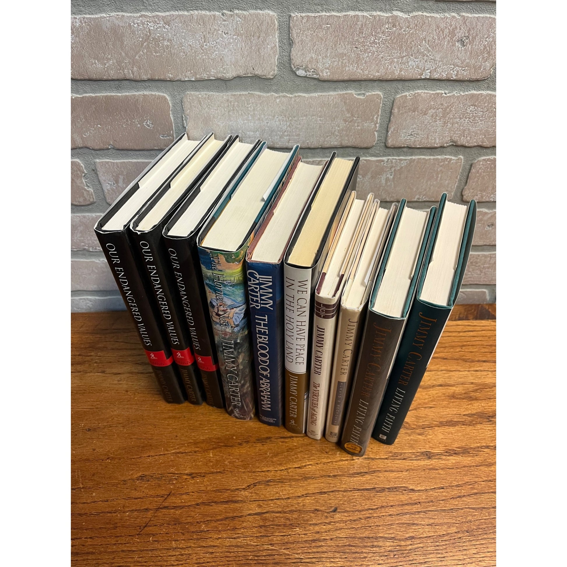 Original President Jimmy Carter Signed Books Lot (10) -- ALL SIGNED