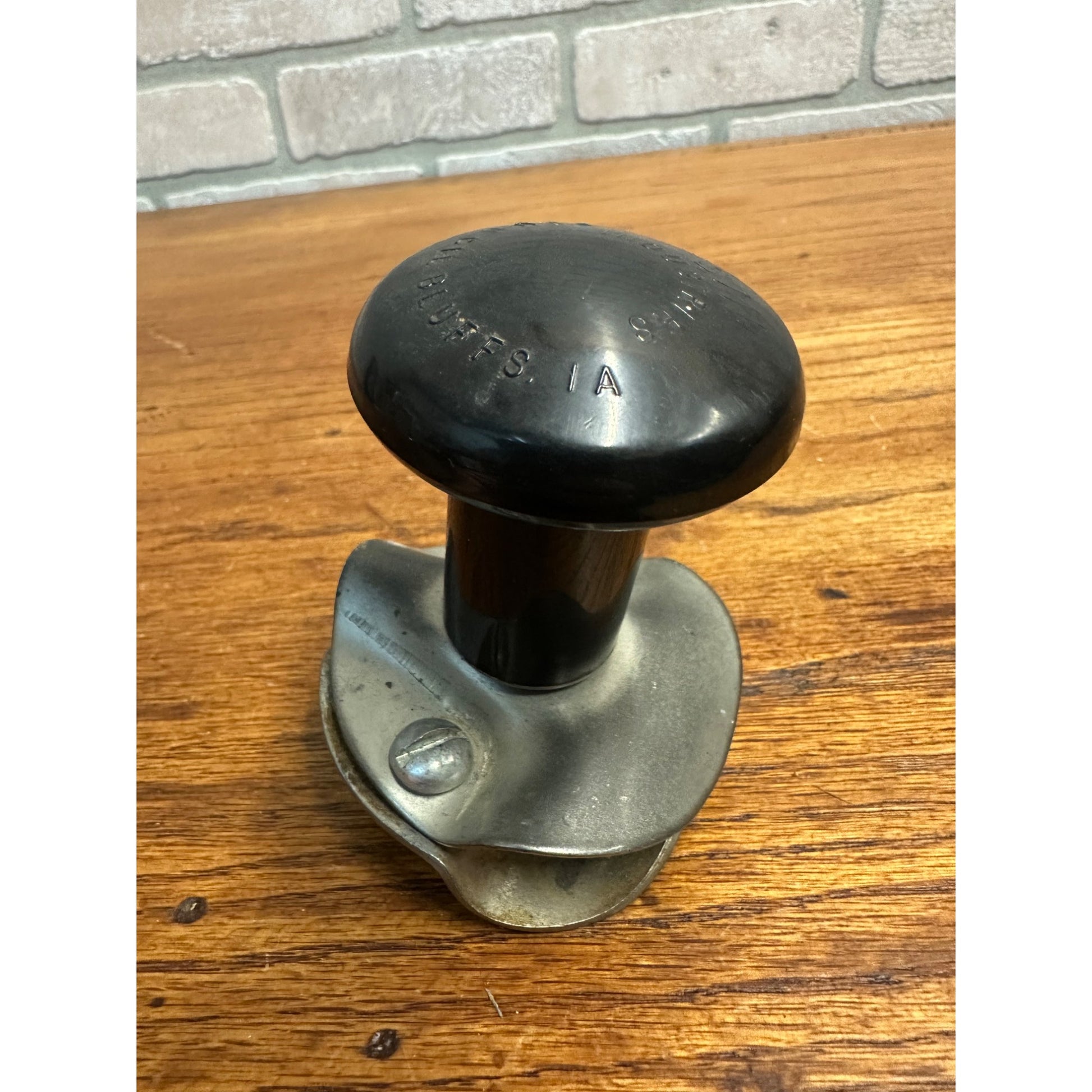 Vintage Steering Wheel Spinner Knob SMI Council Bluffs Iowa Hot Rat Rod