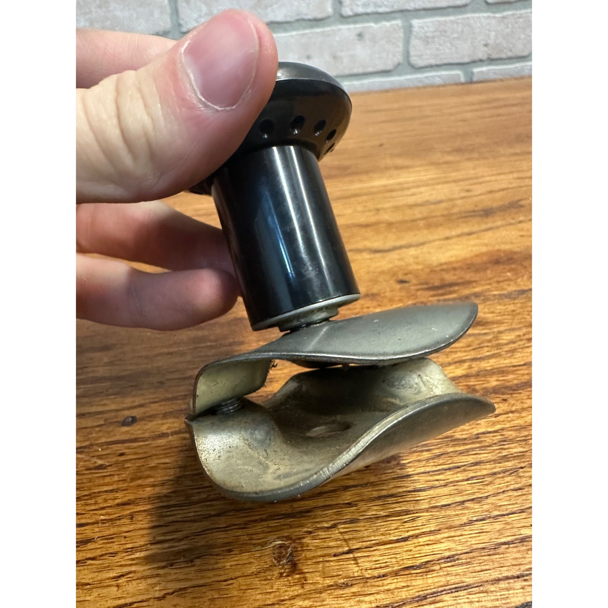 Vintage Steering Wheel Spinner Knob SMI Council Bluffs Iowa Hot Rat Rod