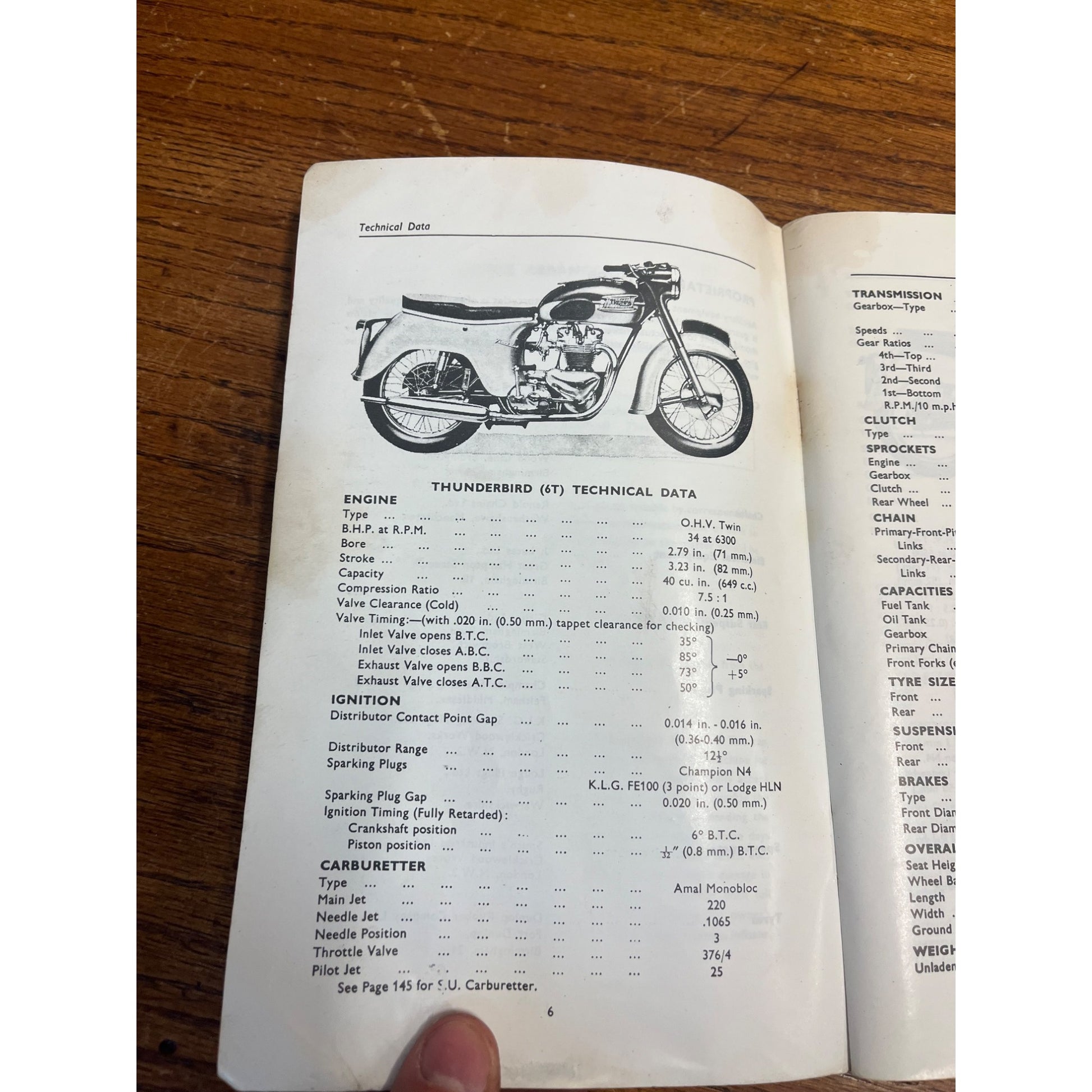 Original Triumph Motorcycle Instruction Manual No. 17 March 1968 Edition