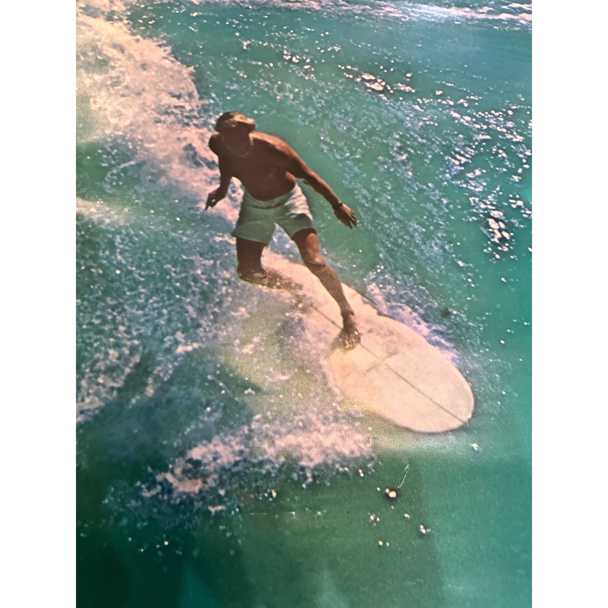 RARE Original Vintage Fly Northwest Orient Airlines Hawaii Poster Airport Travel