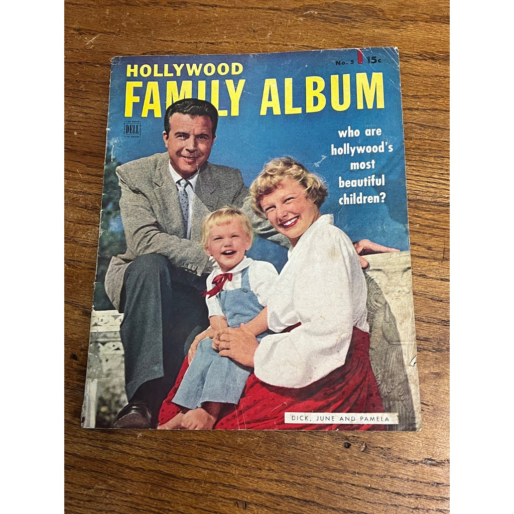 Vintage 1950 Hollywood Family Album Magazine No. 5 June Allyson/ Shirley Temple
